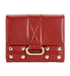 Jimmy Choo Perforated Compact Wallet, front view